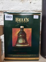 BELLS SCOTCH WHISKEY CHRISTMAS DECANTER 1993 STILL SEALED & BOXED
