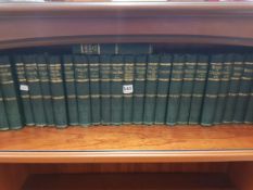 26 VOLUMES OF V.M THACKERY CIRCA 1880s
