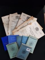 COPIES OF ACTS OF PARLIAMENT & MASONIC ITEMS