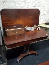 VICTORIAN TURNOVER LEAF TABLE