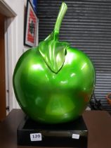 LARGE DECORATIVE GREEN APPLE