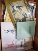 BOX OF EPHEMERA FROM THE BILL PARKER COLLECTION