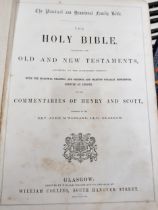 LARGE ANTIQUE BIBLE