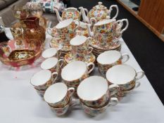 LARGE QUANTITY OF TUSCAN WARE