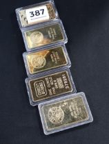 5/9.99 REPLICA GOLD INGOTS