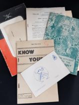 QUANTITY OF MILITARY BOOKLETS - THE BILL PARKER COLLECTION