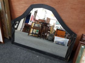 CAST IRON FRAMED MIRROR