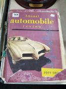 2 1950s AUTOMOBILE REVIEW ANNUALS