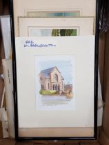 BOX LOT OF PRINTS - THE BILL PARKER COLLECTION