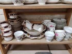 TWO ANTIQUE CHINA TEA SETS