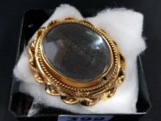 VICTORIAN STYLE REVERSIBLE BROOCH