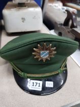 VINTAGE GERMAN POLICE HAT