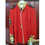 IRISH GUARDS WO2 OFFICERS TUNIC 2ND CLASS HOME SERVICE