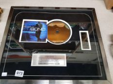 FRAMED JAMES BOND LIMITED EDITION PRESENTATION 134/500