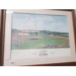 TURNBERRY PRINT SIGNED BY BILL WAUGH