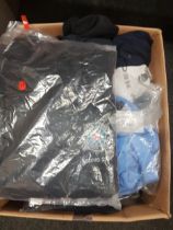 LARGE BOX OF POLICE & RUC / ROYAL ULSTER CONSTABULARY CLOTHING