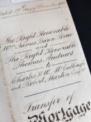 MORTGAGE DEED FROM BARON PIRRIE & THOMAS ANDREWS WHICH IS ALSO SIGNED BY BOTH