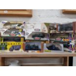 GOOD SHELF LOT OF MODEL TOY MILITARY VEHICLES