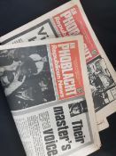 2 1980S REPUBLICAN NEWSPAPERS
