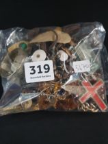 BAG OF COSTUME JEWELLERY