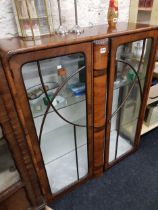 ORIGINAL ART DECO DISPLAY CABINET