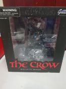 BOXED GALLERY DIORAMA 'THE CROW' ROOFTOP PVC DIORAMA
