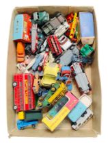 BOX OF MODEL CARS,VANS ETC TO INCLUDE DINKY