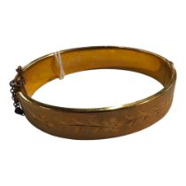 ROLLED GOLD BANGLE