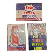 3 X 12 X 8 METAL ESSO SIGNS