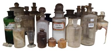 QUANTITY OF CHEMIST BOTTLES