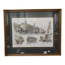 COLIN GIBSON SIGNED LTD EDITION PRINT - REFORM CLUB