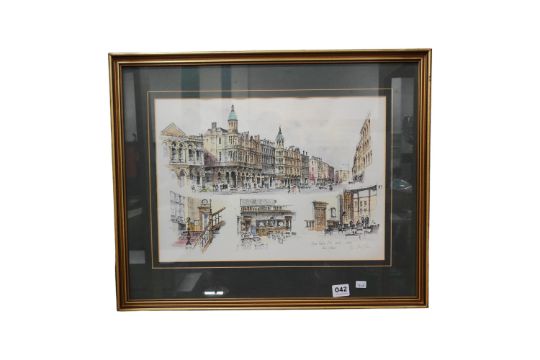 COLIN GIBSON SIGNED LTD EDITION PRINT - REFORM CLUB