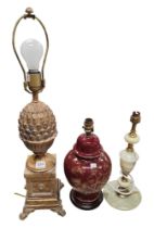 3 TABLE LAMPS