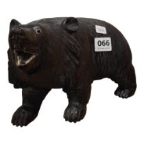 ANTIQUE BLACK FOREST CARVED BEAR