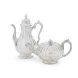 A WILLIAM IV TEAPOT Wrangham & Moulson, London 1836 (2)