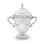 A GEORGE V TWO-HANDLED PRESENTATION CUP Reid & Sons, Sheffield 1921