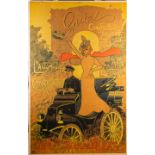 A fine and rare Guiets & Cie 1899 advertising poster after Maurice Loius Henri Neumont (1868-1930),