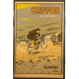 A Griffon au Ventoux poster after Walter Thor (1870-1929), circa 1905,