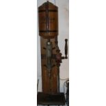 A wall mounted domestic 'Petroleum' pump, German, (3)