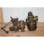 A Stromberg OA-1 bronze carburettor, (2)