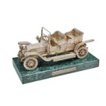 Rolls Royce Silver Ghost in silver 24 x 13 cm