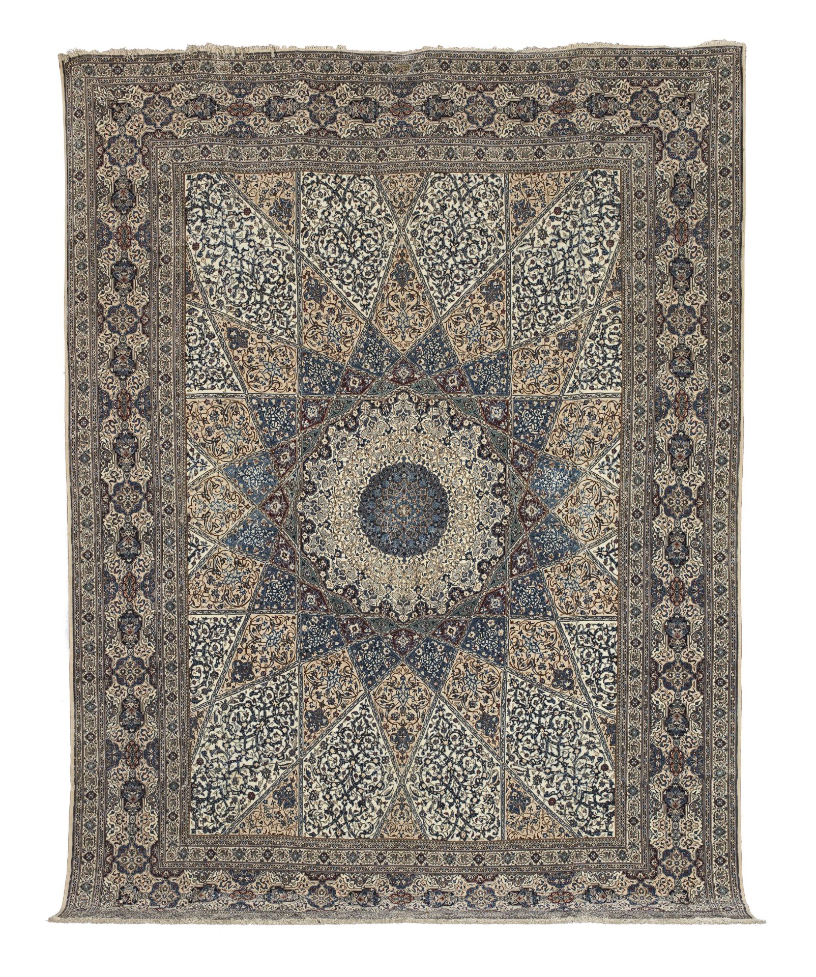 A Nain Carpet c.1960, Central Persia, 418cm x 315cm