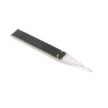 A silver and leather mounted letter opener Atholl Nairn Hill, London 1963