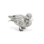 A silver Teal Duck Francis Howard, London, with 2022 Platinum Jubilee mark