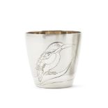 A silver and silver-gilt 'Kingfisher' beaker Bryony Knox, Edinburgh 2019