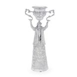 A large German silver wager cup Neresheimer & Sohne, Hanau circa 1900, importers mark for Bertho...