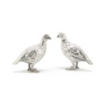 A pair of silver grouse maker JDJ, London 2012 (2)