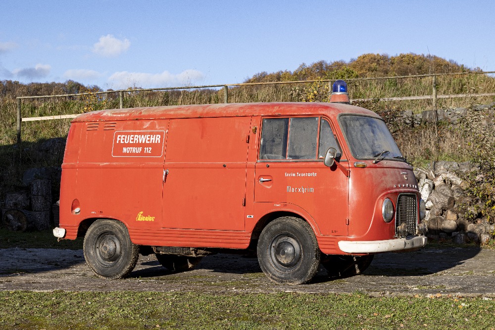 1962 Ford Taunus Transit FK 1250 Fire Tender Chassis no. G7BT 321668