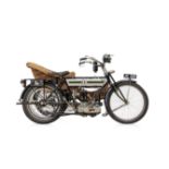 c.1914 Triumph 3&#189;hp Motorcycle Combination Frame no. 215087 Engine no. 15461