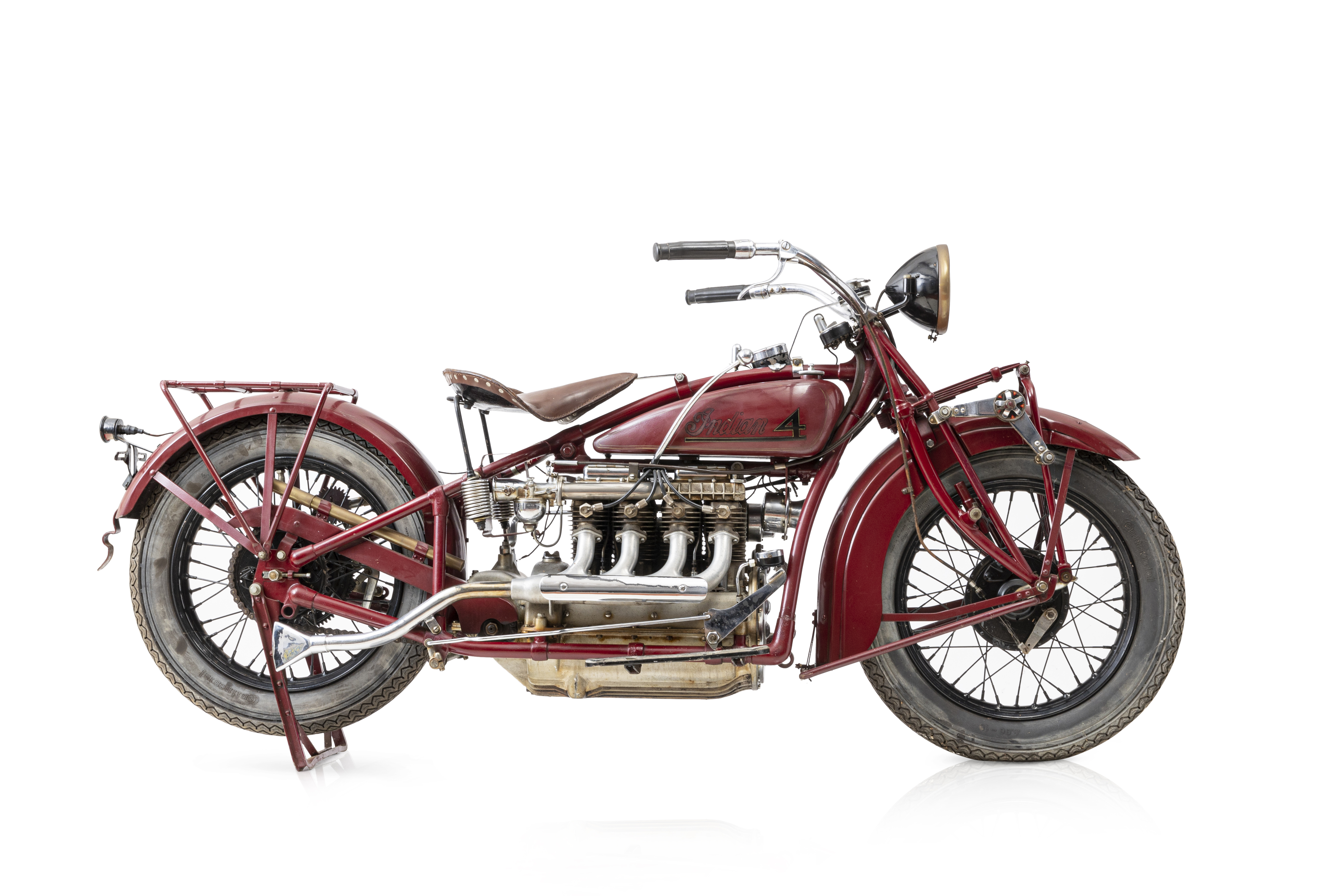 c.1935 Indian 77.21ci Model 402 Four Frame no. 35B10 & 4502 Engine no. EA845